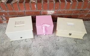 lot 150 image: Card Boxes for Weddings, Graduations Etc.