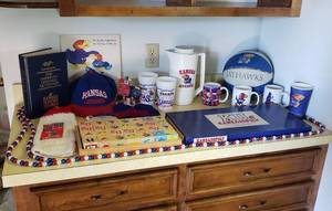 lot 166 image: Kansas University Memorabilia