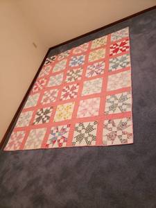 lot 171 image: Quilt  88in. x 69in.
