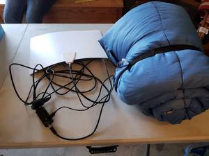 lot 261 image: Antenna and Sleeping Bag