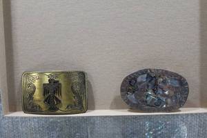 lot 3008 image: Lot of 2 Vintage Belt Buckles - WILL SHIP