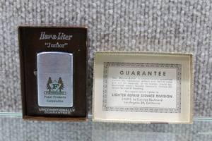 lot 3011 image: Hav-a-Liter Junior Vintage Windproof Lighter with Original Box - WILL SHIP
