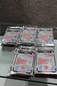 lot 3021 image: Lot of 22 Unopened Comic Card Packs 1992 Comic Images Valiant Unity  -WILL SHIP