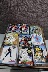 lot 3029 image: Lot of Approximately 225 Non-Sport Dark Horse Comics Trading Cards Topps 1994 Comics Greatest World  -WILL SHIP
