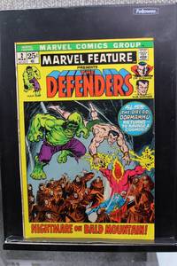 lot 3039 image: Comic Book Marvel Feature (1971) Presents The Defenders Issue #2 - Great Condition - WILL SHIP
