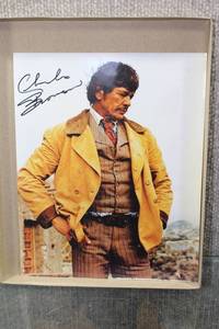 lot 3065 image: Autographed 8x10 Movie Star Celebrity Photo -Charles Bronson -WILL SHIP