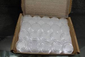 lot 3080 image: Box of 50 Guard House Direct-Fit Protective Coin Capsules (Airtites) -18mm DIME - WILL SHIP