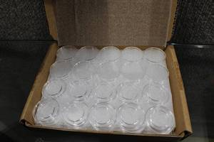lot 3082 image: Box of 50 Guard House Direct-Fit Protective Coin Capsules (Airtites) -21mm Nickel - WILL SHIP