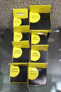 lot 3109 image: Lot of 100 GuardHouse Assorted Sizes Coin Capsules (4 of 6) - WILL SHIP