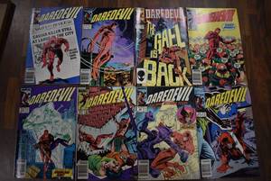 lot 3046 image: Lot of 8 Marvel Comics Daredevil (1964) #209, 211, 216, 240 - 243, 248 -WILL SHIP