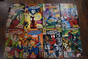 lot 3048 image: Lot of 8 Marvel Comics Amazing Spider-Man (1963) #377, 383 - 387, 389, 391 -WILL SHIP