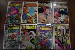 lot 3059 image: Lot of 8 Marvel Comics Doctor Strange (1974) #18, 60, 63, 69, 71, 72, 80, 81 -WILL SHIP
