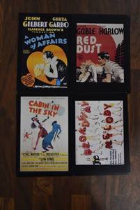 lot 3037 image: Lot of 18 Turner Classic Movies Archives Classic Film Movie Poster Postcards - WILL SHIP