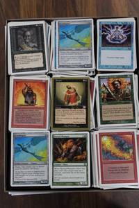 lot 3207 image: Lot of Approximately 425 Magic The Gathering Cards (#8 of 8)- Guaranteed Cards Include Counterspell (7th Edition), Rampant Growth (7th Edition), Pestilence (Revised), See Photos for Details -WILL SHIP