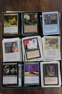 lot 3205 image: Lot of Approximately 425 Magic The Gathering Cards (#6 of 8)- Guaranteed Cards Include Animate Dead (Revised), Veteran Bodyguard (Revised), PLUS Bonus (x4) Gruul & Orzhov Signets (Guildpact), See Photos for Details -WILL SHIP