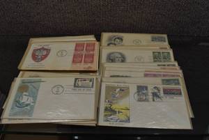 lot 3150 image: Stamps Lot of Approximately 65 Assorted First Day Issue Covers, Cachet Designers Include Artmaster, Chickering & More - WILL SHIP