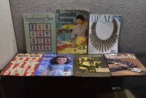 lot 3157 image: Lot of 7 Sewing and Crafting Related Books -WILL SHIP