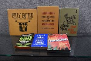 lot 3166 image: Lot of 6 Cool VIntage Books -WILL SHIP