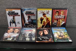 lot 3183 image: Lot of 8 DVD MoviesTV Shows Goosebumps, The Rookie, The Lone Ranger, Finding Neverland, Starsky & Hutch, Step Up, Anthony Bourdain No Reservations Collection 3, & Anthony Bourdain No Reservations 4 DVD Set - WILL SHIP