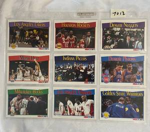 lot 7012 image: 1991 Team Basketball Cards - Almost 30 Years Old