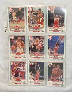 lot 7017 image: Vintage Basketball&nbspCards - Moses Malone - Levingston - Spud Webb - Kenny (The Jet) Smith