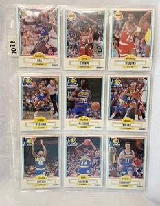 lot 7022 image: Vintage Basketball&nbspCards - Reggie Miller - Manute Bol - Otis Thorpe