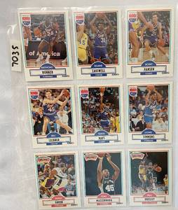 lot 7035 image: Vintage Basketball Cards - Spurs - Kings