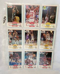 lot 7036 image: Vintage Basketball Cards - Spurs - Pistons - Seattle - Jazz - Bullets