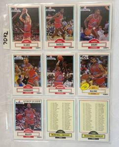 lot 7042 image: Vintage Basketball Cards - Bullets - Jazz &amp Check Lists For This Set