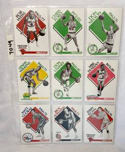 lot 7049 image: Vintage 1990 NBA Hoops Basketball Cards - Coaches