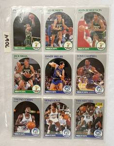 lot 7064 image: Vintage 1990 NBA Hoops Basketball Cards - Mitchell RC&nbsp &nbsp