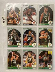 lot 7065 image: Vintage 1990 NBA Hoops Basketball Cards&nbsp&nbsp
