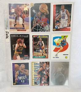 lot 7095A image: Vintage Basketball  Baseball Cards