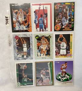lot 7088 image: Vintage Basketball Cards&nbsp - Celtics - Rick Fox