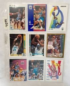 lot 7098 image: Vintage Basketball Cards - J.R. Reid