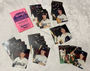lot 2803 image: 1995 Baseball Trading Cards - HOUSTON ASTROS - PROMO SET