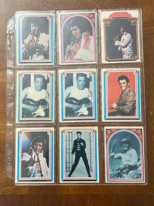 lot 7114 image: 1978 ELVIS PRESLEY 66 Card Collecion - Very Collectible - 42 Years Old - BID NOW