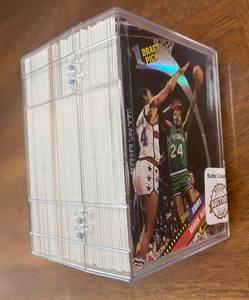 lot 2799 image: 1993 Topps Archives Basketball Cards - Big Set - In Clear Case