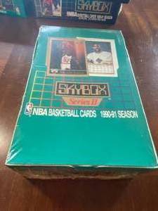 lot 6111 image: NEW SEALED 1990-91 Skybox Series 2 Basketball Sealed Wax Box  36 Packs possible JORDAN - Miller - Pippen - Barkley
