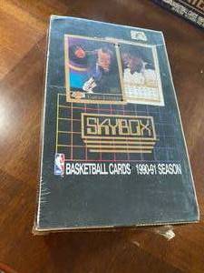 lot 6112 image: NEW SEALED 1990-91 Skybox Series 1 - Black Box - Basketball Sealed Wax Box  36 Packs possible JORDAN - Miller - Barkley