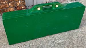 lot 4094 image: Vintage Folding Childs Picnic Table - Neat Design See Photos