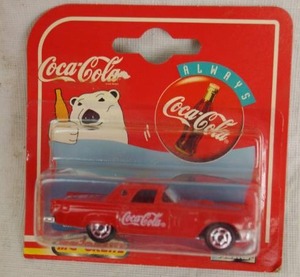 lot 2974 image: Coca-Cola Collectible Car - 200 Series Matchbox sized car - NEW in original packaging