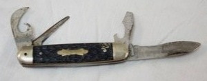 lot 2964 image: Pocket Knife and Knife Cases