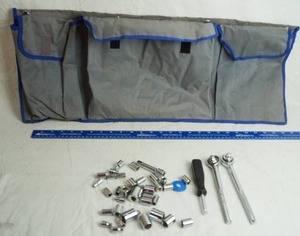 lot 5098 image: Lot of Misc. Tools w carrying pouch