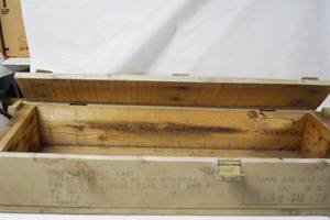 lot 6514 image: Vintage Wooden Box - They Dont Make Them Like This Anymore