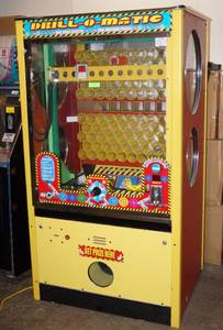 lot 6129 image: Benchmark - Drill-o-Matic Arcade Prize Game - Skill Game - Win Prizes