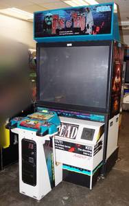 lot 6133 image: House of the Dead Arcade game from SEGA LIGHTED MARQUE WOULD MAKE A GREAT HAUNTED HOUSE PROP
