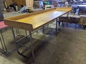 lot 4181 image: Butcher Block Table