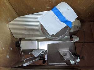 lot 4241 image: Meat Slicer Unassembled