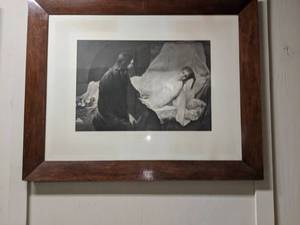 lot 4389 image: Jesus Christus Als Artz By Nicholas Lehmann Prague 1899 Print